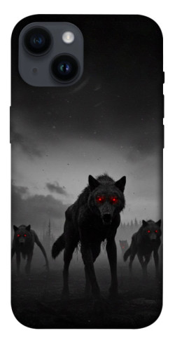 Чехол itsPrint Horror wolfs для Apple iPhone 14 (6.1")