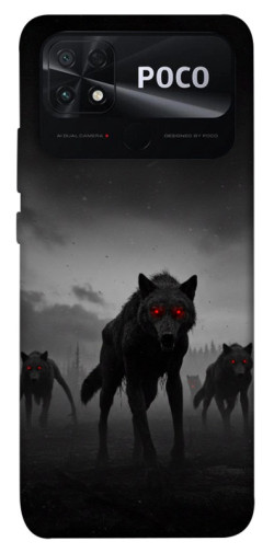 Чохол itsPrint Horror wolfs для Xiaomi Poco C40