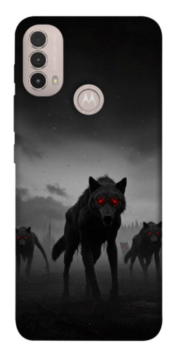 Чохол itsPrint Horror wolfs для Motorola Moto E40