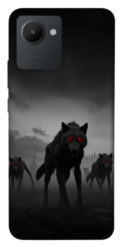 Чехол itsPrint Horror wolfs для Realme C30