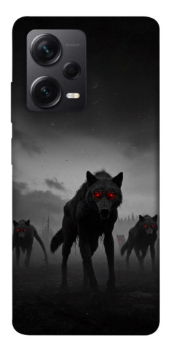 Чохол itsPrint Horror wolfs для Xiaomi Redmi Note 12 Pro+ 5G