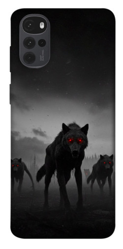 Чохол itsPrint Horror wolfs для Motorola Moto G22
