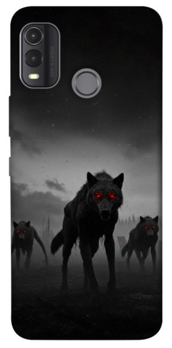 Чехол itsPrint Horror wolfs для Nokia G11 Plus
