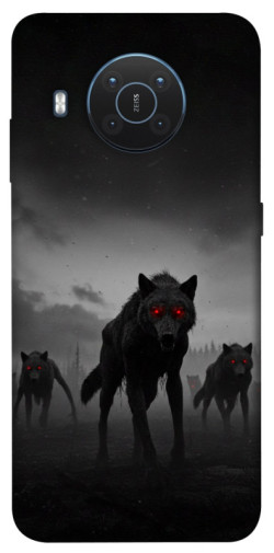 Чехол itsPrint Horror wolfs для Nokia X10 / X20