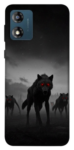 Чохол itsPrint Horror wolfs для Motorola Moto E13