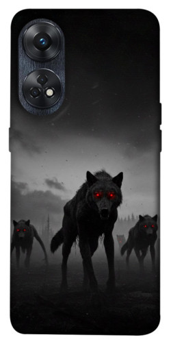 Чехол itsPrint Horror wolfs для Oppo Reno 8 T 4G