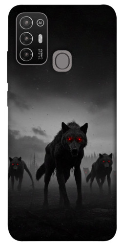 Чехол itsPrint Horror wolfs для ZTE Blade A52