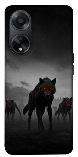Чехол itsPrint Horror wolfs для Oppo A98