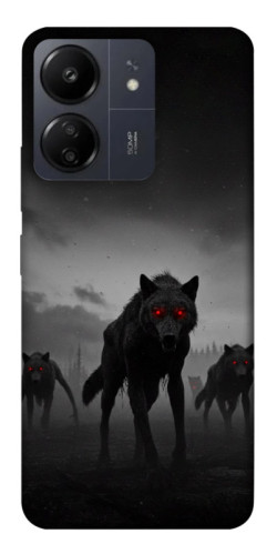 Чохол itsPrint Horror wolfs для Xiaomi Redmi 13C