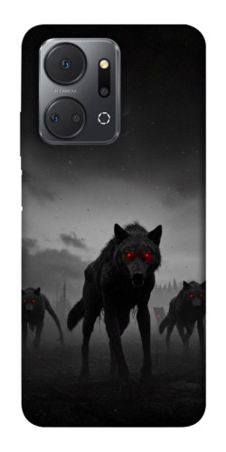 Чохол itsPrint Horror wolfs для Huawei Honor X7a