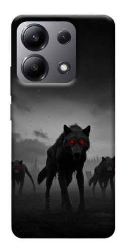Чохол itsPrint Horror wolfs для Xiaomi Redmi Note 13 4G