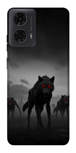 Чехол itsPrint Horror wolfs для Motorola Moto G24