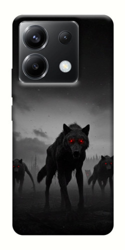 Чохол itsPrint Horror wolfs для Xiaomi Poco X6