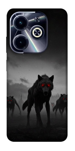 Чохол itsPrint Horror wolfs для Infinix Hot 40i