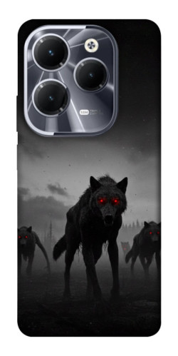 Чохол itsPrint Horror wolfs для Infinix Hot 40