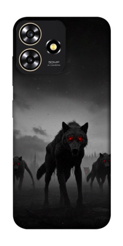 Чехол itsPrint Horror wolfs для ZTE Blade A73 4G