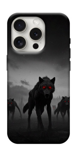 Чехол itsPrint Horror wolfs для Apple iPhone 16 Pro Max (6.9")