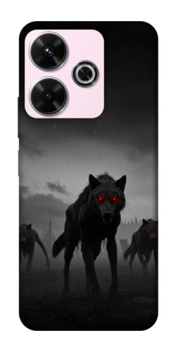 Чехол itsPrint Horror wolfs для Xiaomi Redmi 13 4G / Poco M6 4G