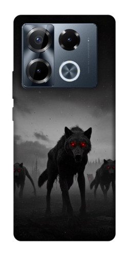 Чохол itsPrint Horror wolfs для Infinix Note 40 Pro 4G