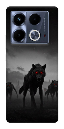 Чохол itsPrint Horror wolfs для Infinix Note 40 4G