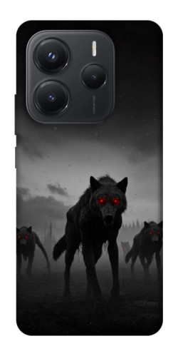 Чехол itsPrint Horror wolfs для Xiaomi Redmi Note 14 5G