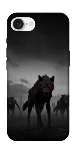 Чехол itsPrint Horror wolfs для Apple iPhone 16e (6.1")