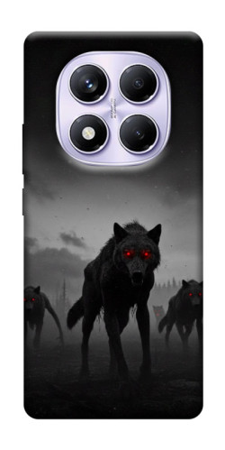 Чехол itsPrint Horror wolfs для Xiaomi Redmi Note 14 Pro 4G
