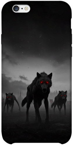 Чехол itsPrint Horror wolfs для Apple iPhone 6/6s plus (5.5")