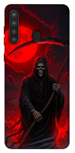 Чехол itsPrint Red moon reaper для Samsung Galaxy A21