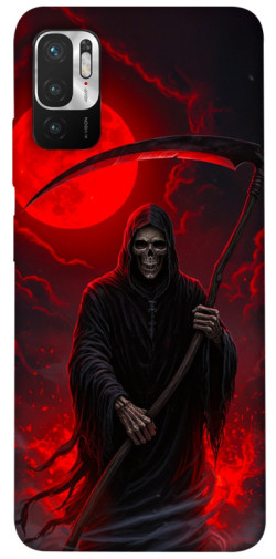 Чехол itsPrint Red moon reaper для Xiaomi Redmi Note 10 5G
