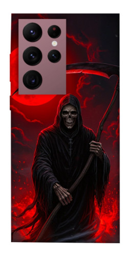 Чехол itsPrint Red moon reaper для Samsung Galaxy S22 Ultra