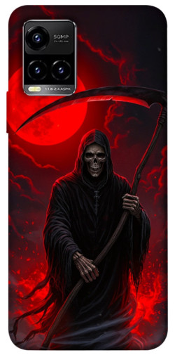 Чехол itsPrint Red moon reaper для Vivo Y21 / Y33s