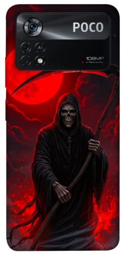 Чехол itsPrint Red moon reaper для Xiaomi Poco X4 Pro 5G