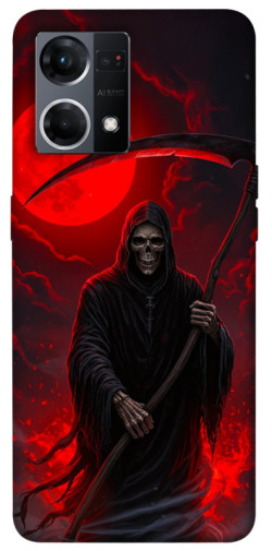 Чехол itsPrint Red moon reaper для Oppo Reno 7 4G