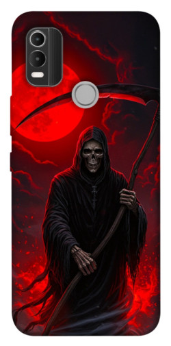 Чехол itsPrint Red moon reaper для Nokia C21 Plus