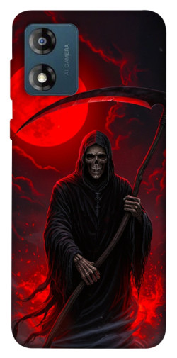 Чехол itsPrint Red moon reaper для Motorola Moto E13