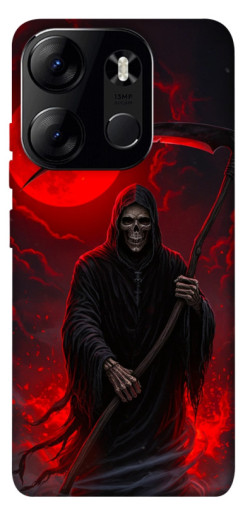 Чехол itsPrint Red moon reaper для Tecno Spark Go 2023