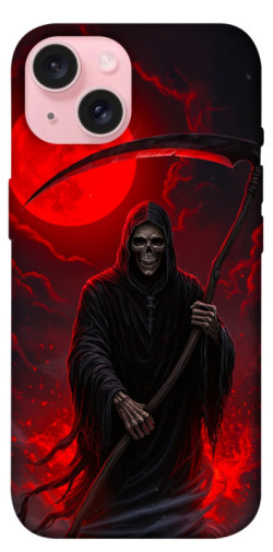 Чехол itsPrint Red moon reaper для Apple iPhone 15 (6.1")