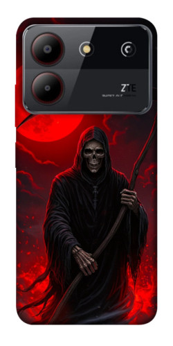 Чехол itsPrint Red moon reaper для ZTE Blade A54 4G