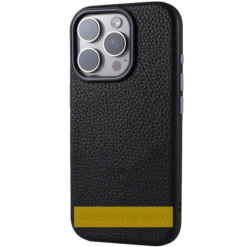 Шкіряний чохол Syndee with MagSafe для Apple iPhone 12 Pro Max (6.7) | Штучна шкіра на малюнкі №1