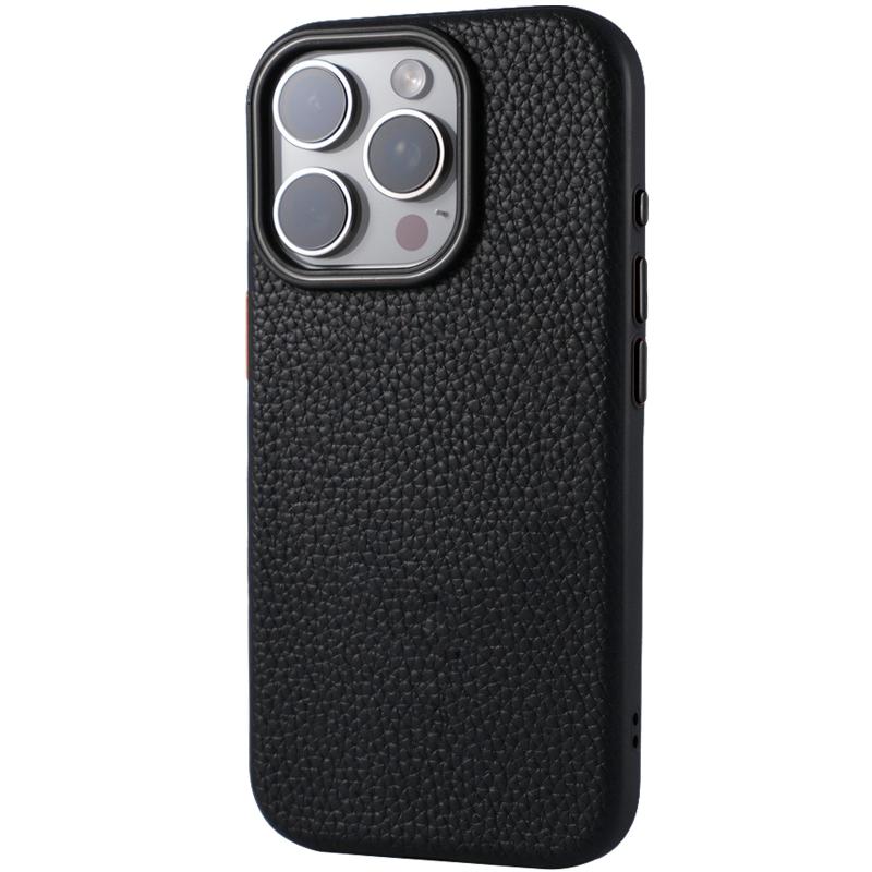 Шкіряний чохол Syndee with MagSafe для Apple iPhone 15 Pro Max (6.7) | Штучна шкіра на малюнкі №1