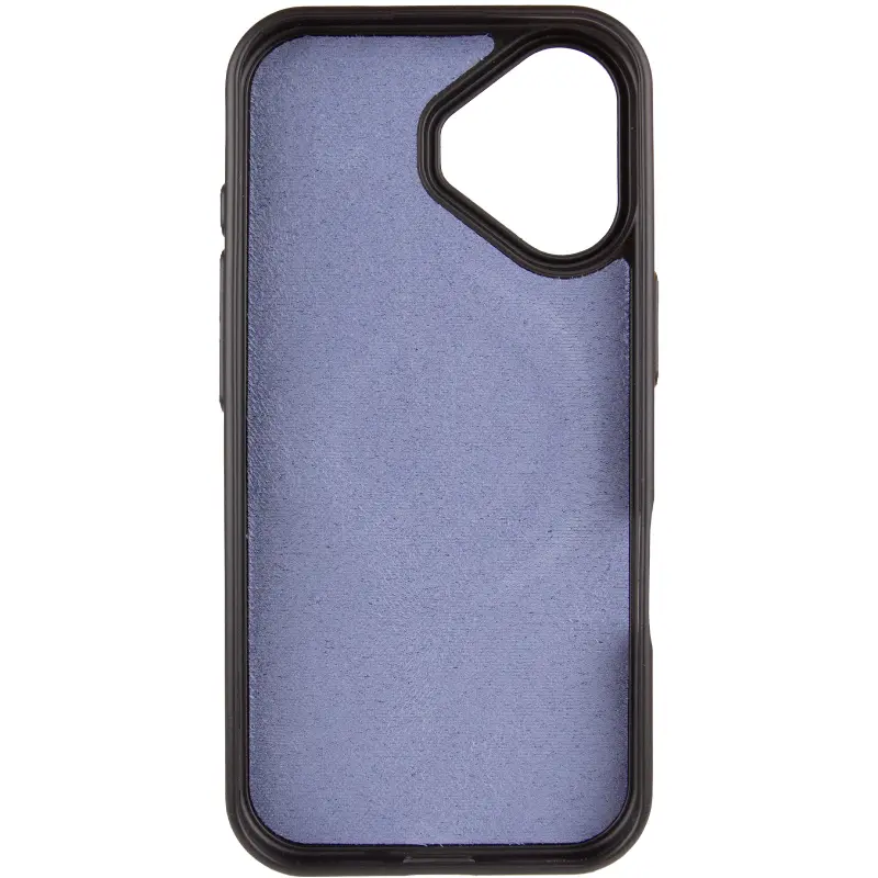 Чехол Syndee with MagSafe для Apple iPhone 16 (6.1"), Black / Gray 2, TPU, купить оптом с доставкой