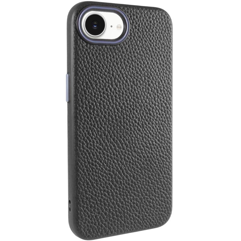 Кожаный чехол Syndee with MagSafe для Apple iPhone 16e (6.1) | Искусственная кожа на картинке №1