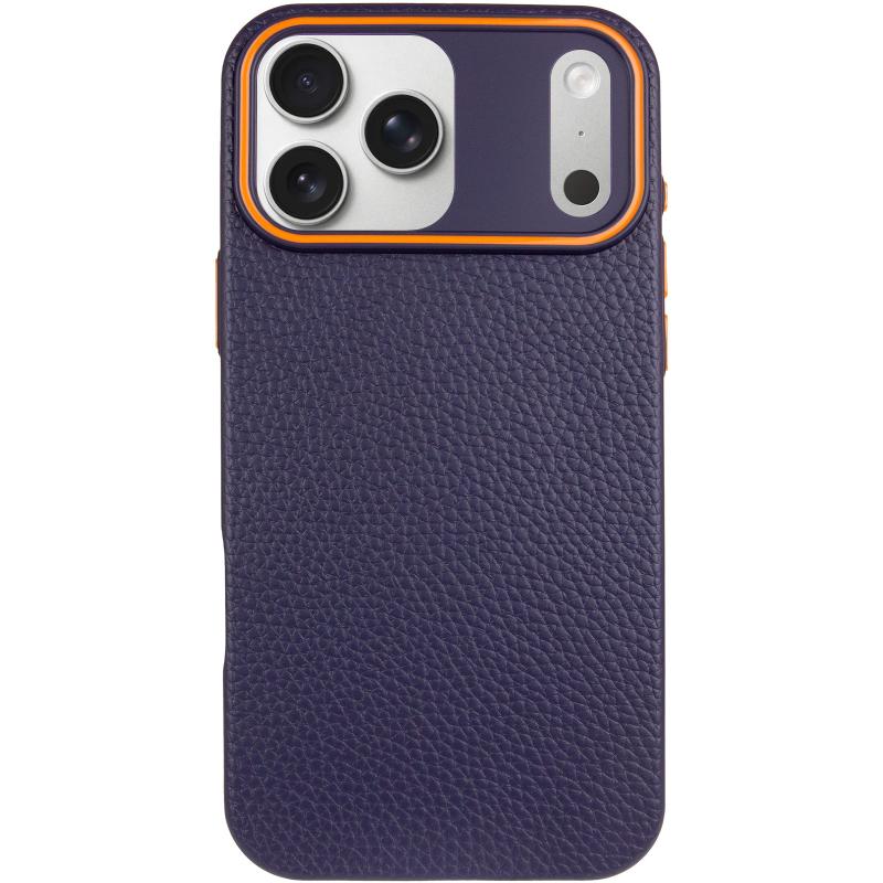 Кожаный чехол Syndee with MagSafe для Apple iPhone 17 Pro (6.3) | Искусственная кожа на картинке №2