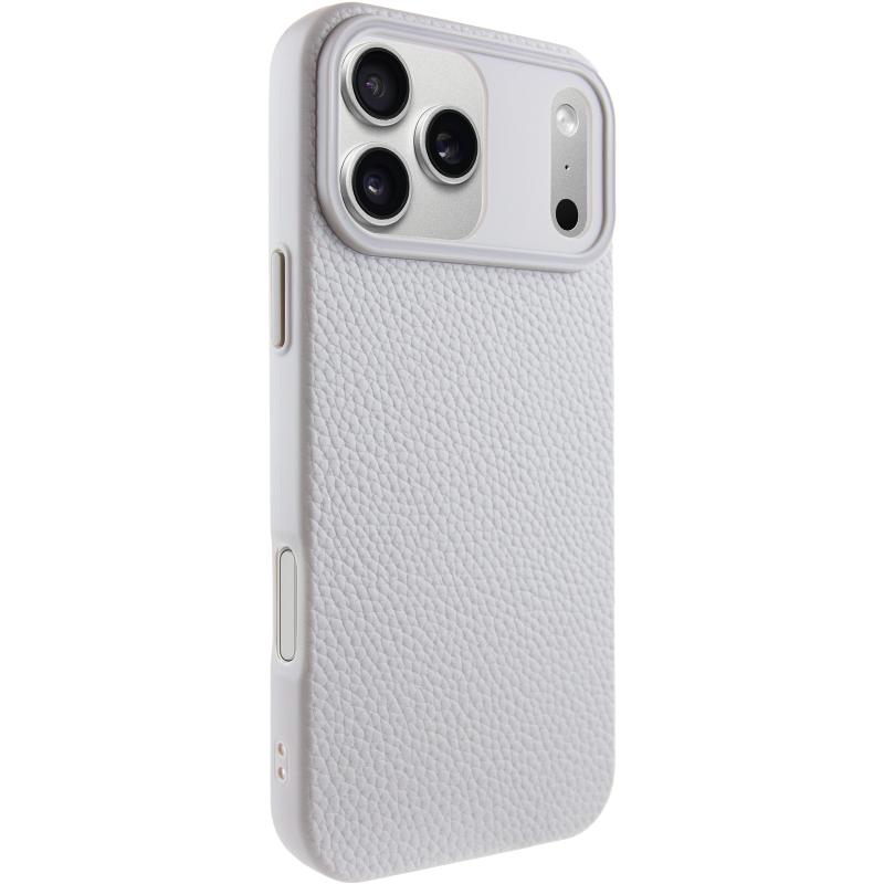 Кожаный чехол Syndee with MagSafe для Apple iPhone 17 Pro Max (6.9) | Искусственная кожа на картинке №1