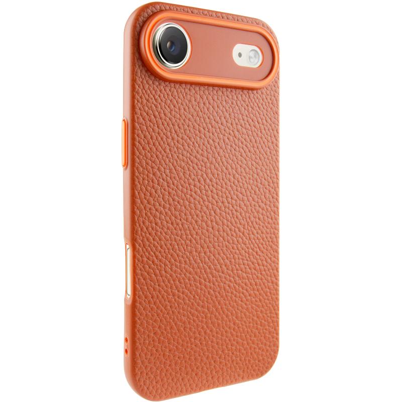 Кожаный чехол Syndee with MagSafe для Apple iPhone 17 Air (6.5) | Искусственная кожа на картинке №1