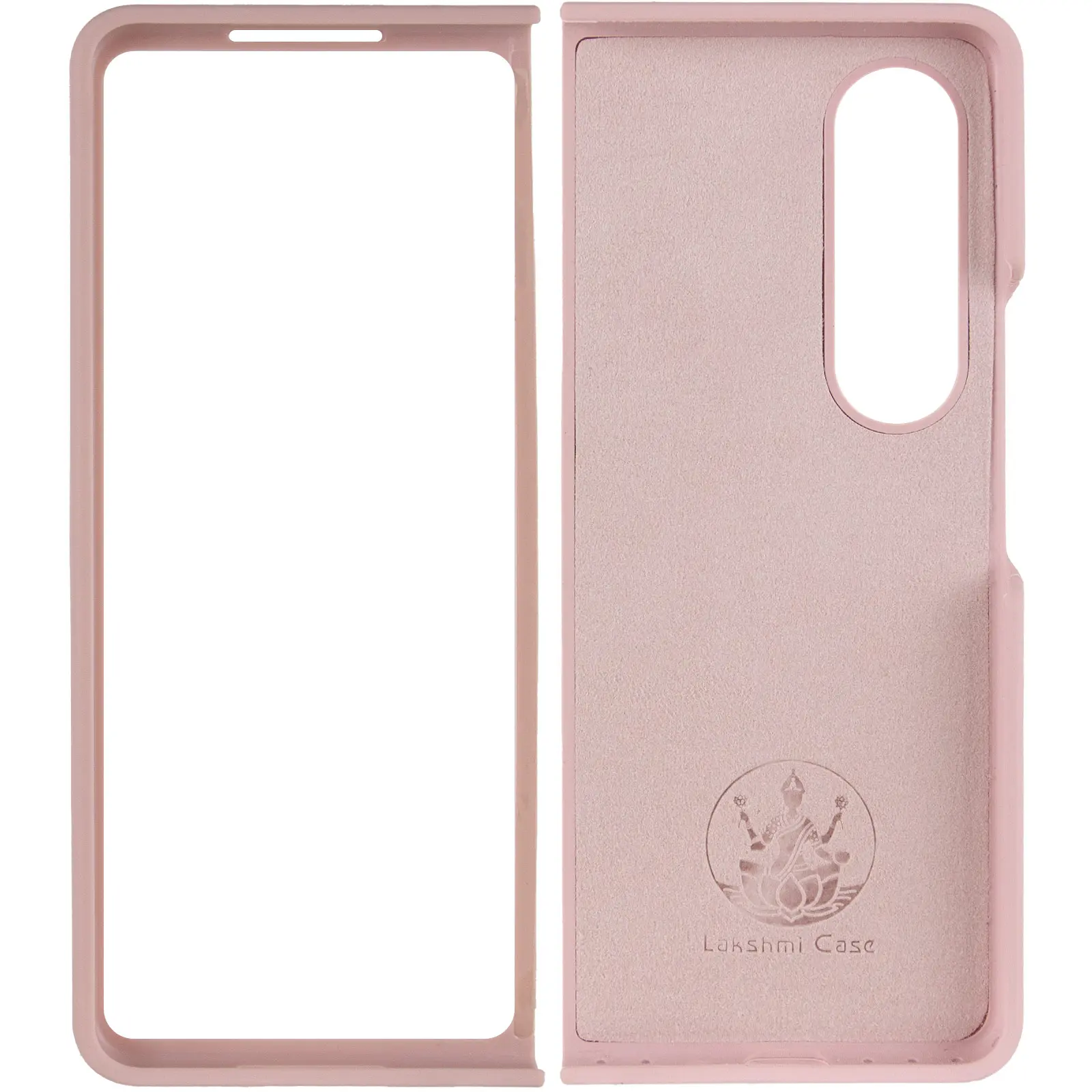 Чохол Foldables Silicone Cover Lakshmi (AAA) для Samsung Galaxy Z Fold4, Рожевий / Pink Sand 2, Силікон, купити оптом з доставкою