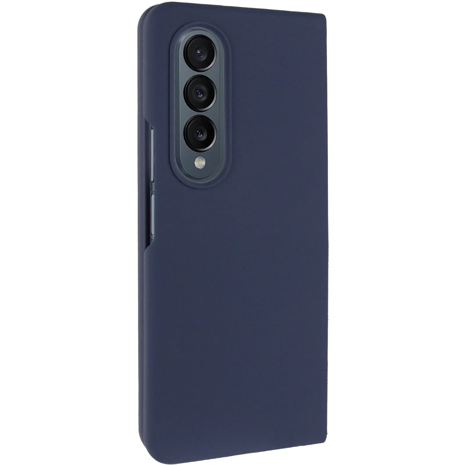 Чохол Foldables Silicone Cover Lakshmi (AAA) для Samsung Galaxy Z Fold4, Темно-синій / Midnight blue, Силікон, купити оптом з доставкою