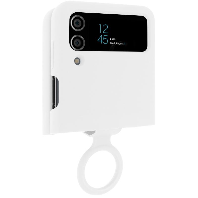 Чохол Foldables Silicone Cover Lakshmi (AAA) для Samsung Galaxy Z Flip4 на малюнкі №1