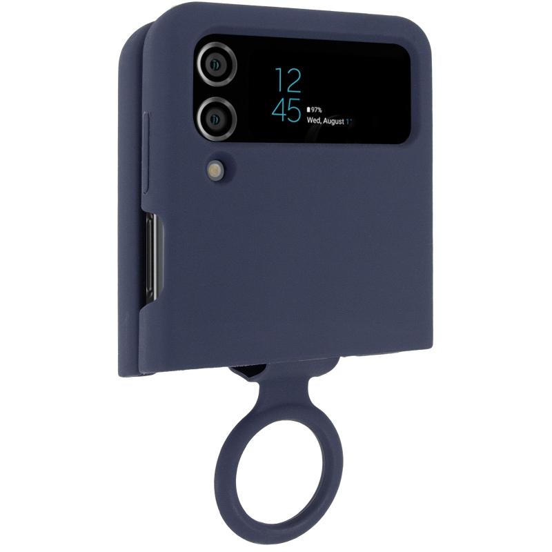 Чохол Foldables Silicone Cover Lakshmi (AAA) для Samsung Galaxy Z Flip4 на малюнкі №1